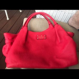 Kate  spade bag coral red